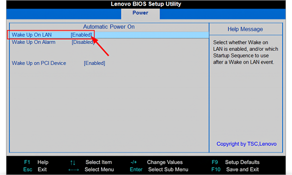 TeamViewer LenovoBIOSSetupUtility