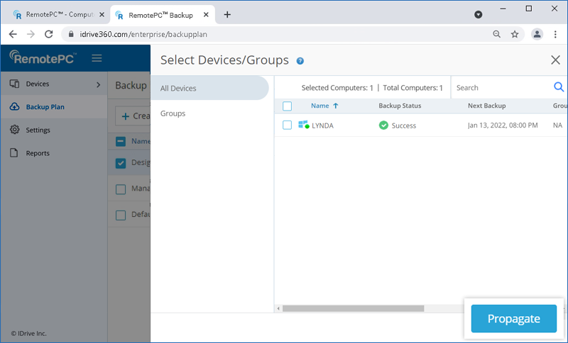 Remote-Backup