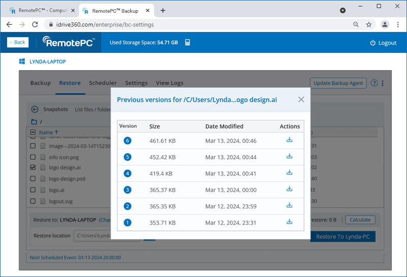 Remote-Backup